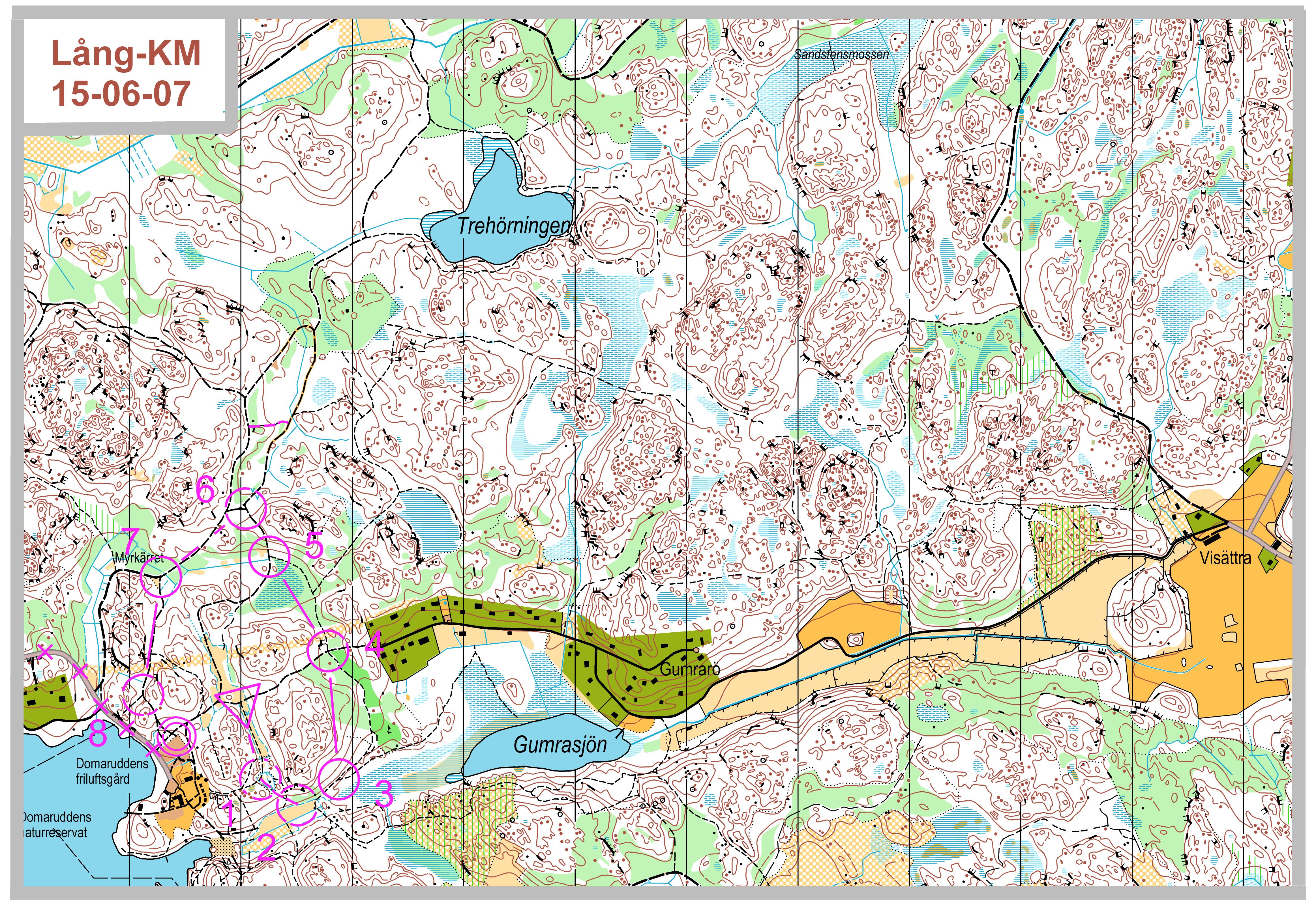 Attunda Lång-KM, bana 1 (07/06/2015)