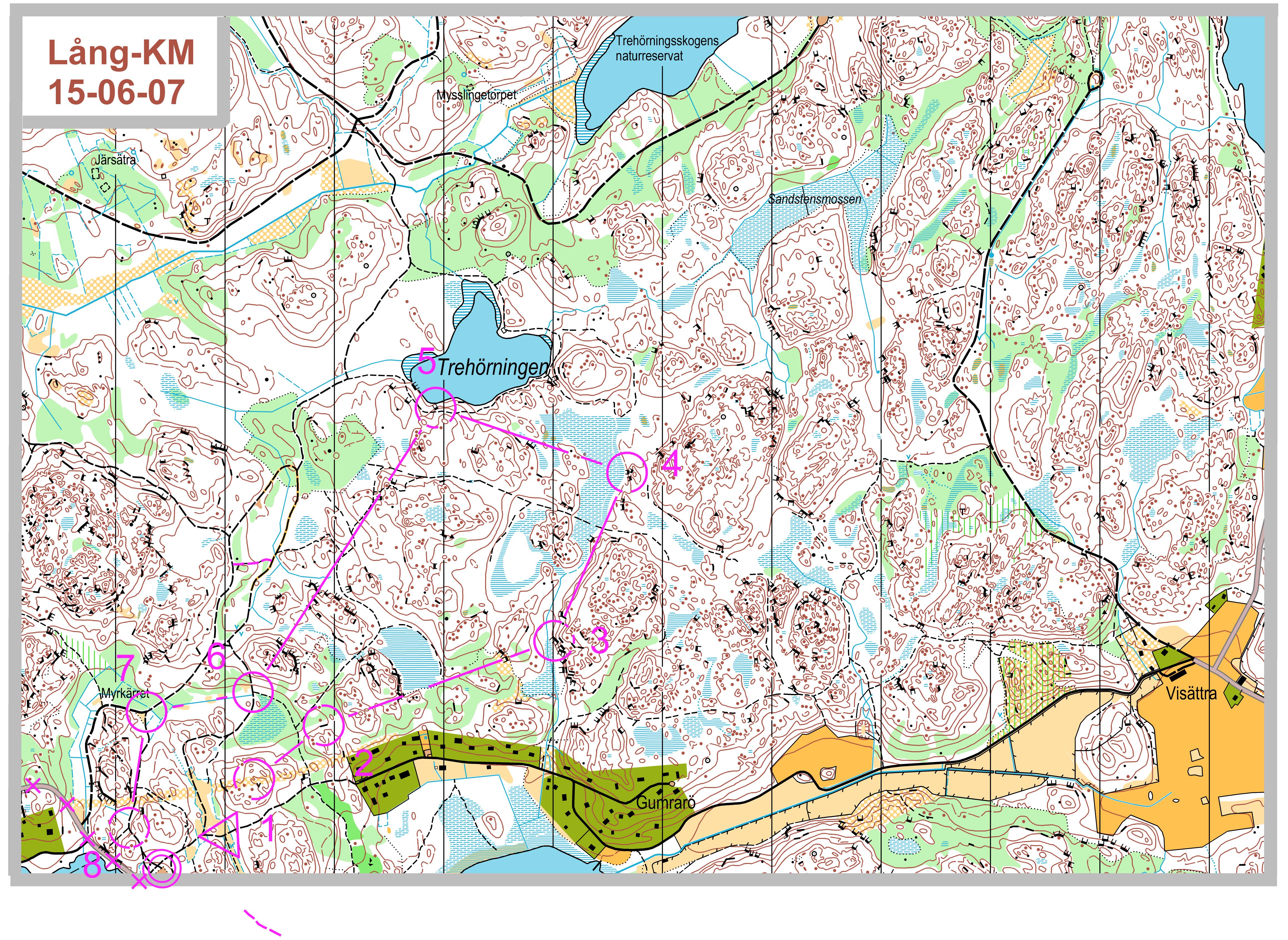 Attunda Lång-KM, bana 4 (07/06/2015)