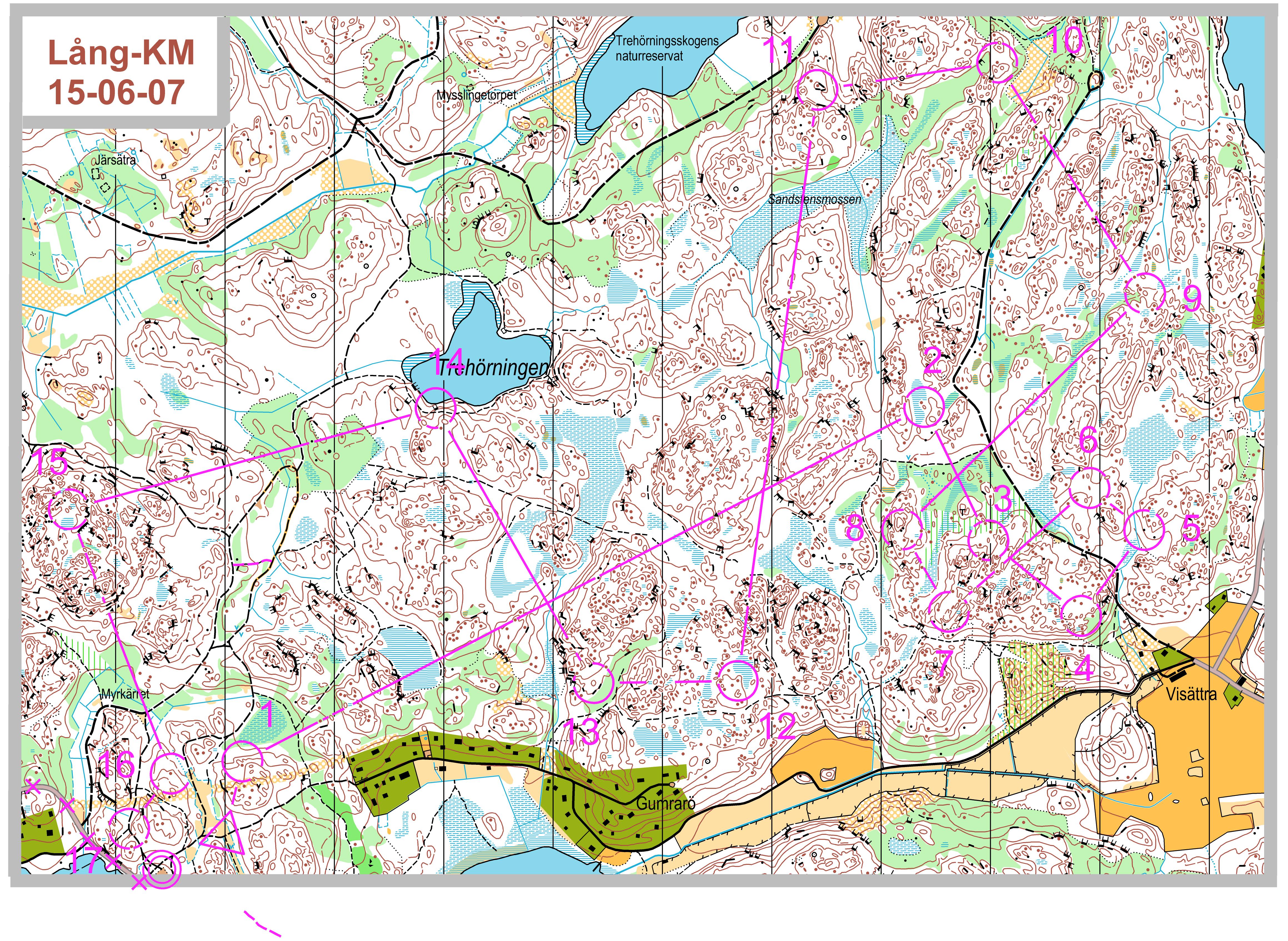 Attunda Lång-KM, bana 8 (07/06/2015)