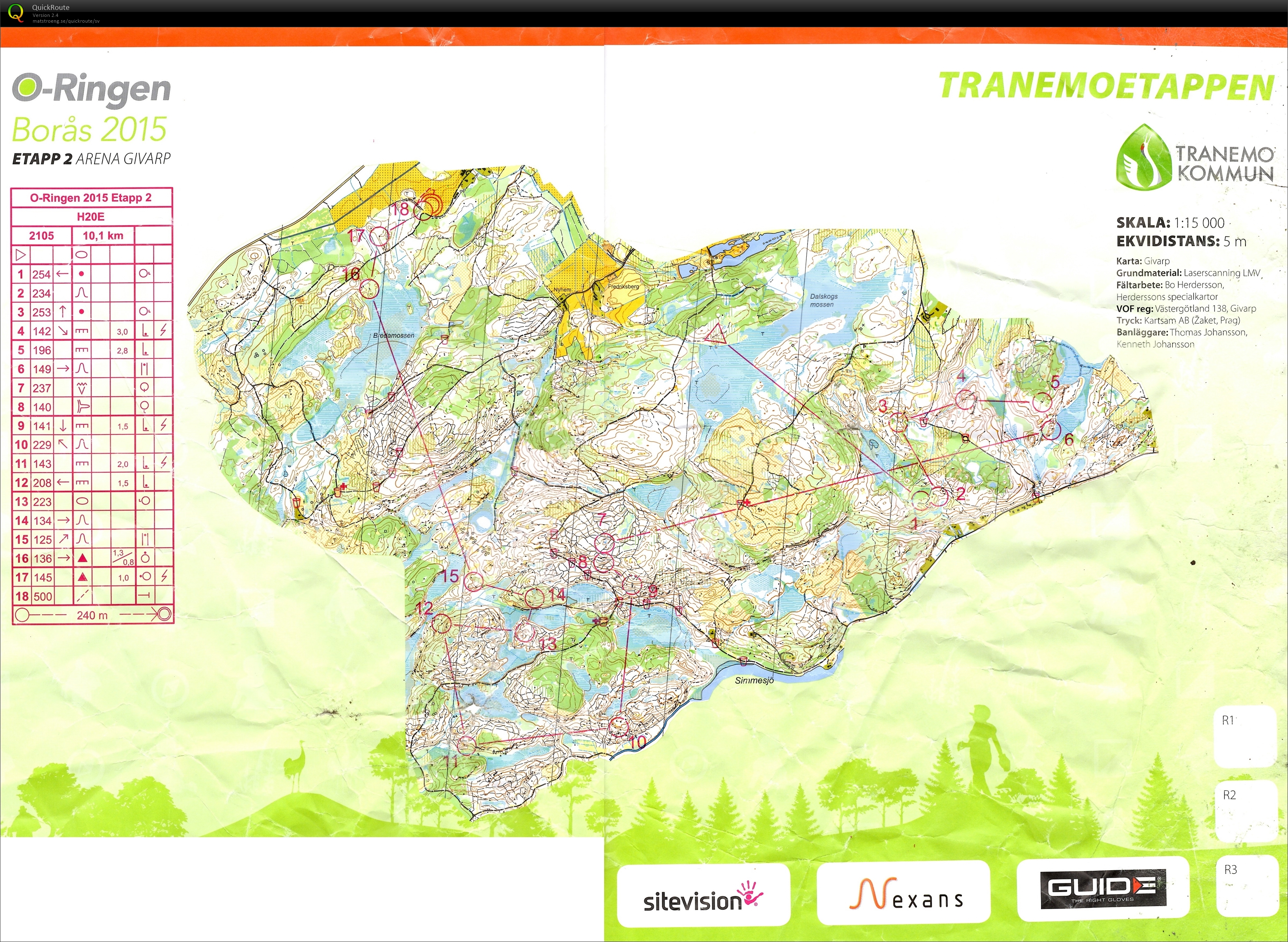 O-ringen etapp 2 (20-07-2015)