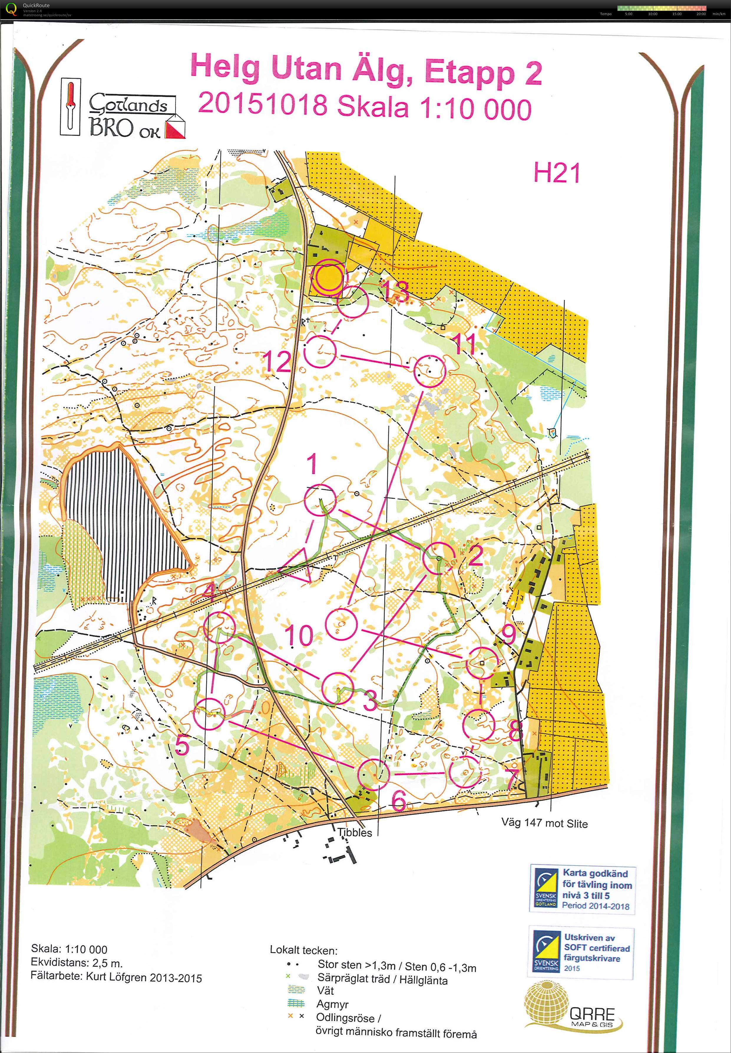 Helg utan Älg etapp 2 (17.10.2015)